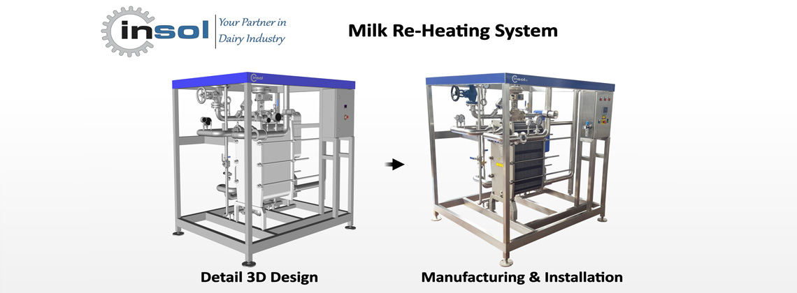 insol product processing re-heater